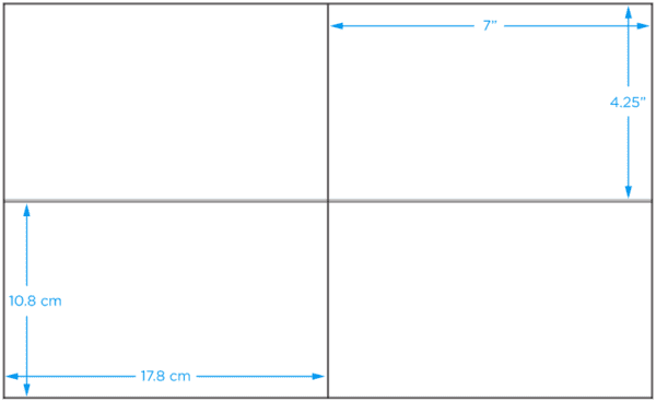 Blank Paper Label, 4.25" x 7", 400/Pack - ICC Canada