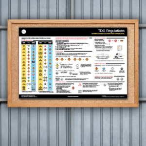 TDG Clear Language Placarding Poster, Bilingual (English/French) - ICC Canada TDG Clear Language Placarding Poster, Bilingual (English/French) - ICC Canada