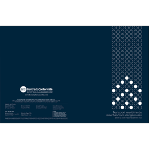 Shipping Dangerous Goods by Sea Chart, French - ICC Canada