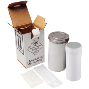 UN 4G InfektaPak Biological Shipper - Category A (with bubble wrap & absorbent) - 1 pint / 473 ml - ICC Canada