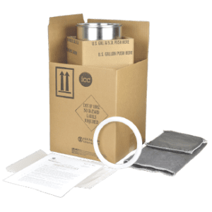 4GV UN Special Permit Shipping Kit (U.S. Only) - 1 litre (with absorbent pouch and pillow) - ICC Canada