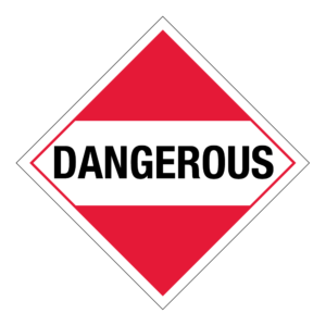 Dangerous Placard