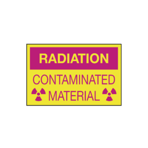 Radiation Contaminated Material, 10" x 7", Self-Stick Vinyl - ICC Canada