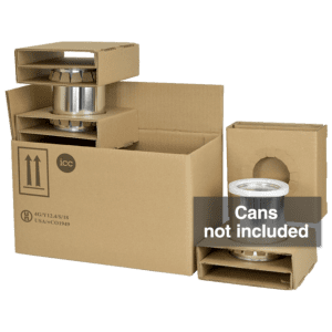 4G UN Dent-Free Shipping Kit - 2 x 1 Quart Cans (without cans) - ICC Canada