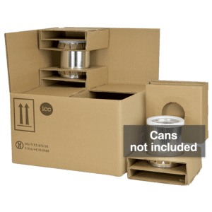 4G UN Dent-Free Shipping Kit - 4 x 1 Quart Cans (without cans) - ICC Canada