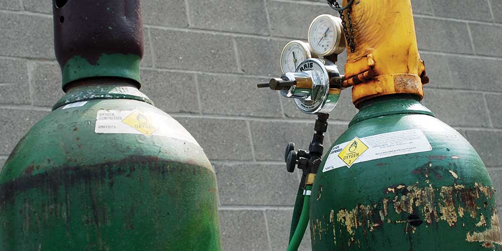 compressed gas cylinders