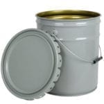 Steel Open Head Pail - 5 Gallon Steel Pail