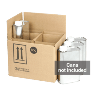 4G UN F-Style Shipping Kit - 4 x 1 Quart (without cans) - ICC Canada