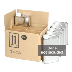 4G UN F-Style Shipping Kit - 6 x 1 Quart (without cans) - ICC Canada