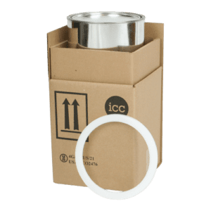 4G UN Can Shipping Kit - 1 x 1 Gallon (with can & Ringlok) - ICC Canada
