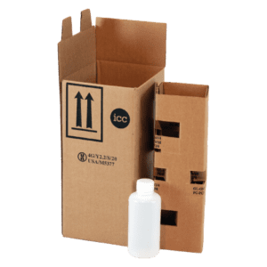 UN 4G Plastic Bottle Shipping Kit - 1 x 8 oz - ICC Canada