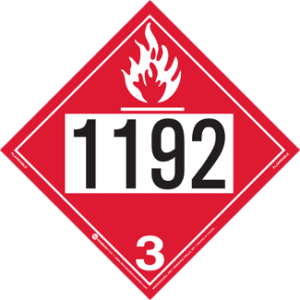 UN 1192, Hazard Class 3 - Flammable Liquid, Rigid Vinyl - ICC Canada
