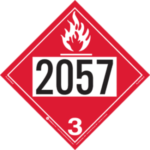 UN 2057, Hazard Class 3 - Flammable Liquid, Rigid Vinyl - ICC Canada