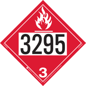 UN 3295, Hazard Class 3 - Flammable Liquid, Rigid Vinyl - ICC Canada