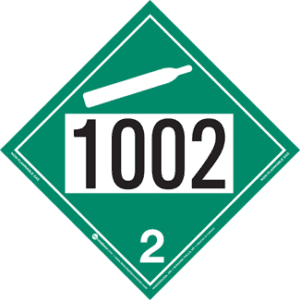UN 1002, Hazard Class 2 - Non-Flammable Gas, Rigid Vinyl - ICC Canada