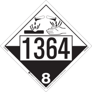 UN 1364, Hazard Class 8 - Corrosives, Rigid Vinyl - ICC Canada