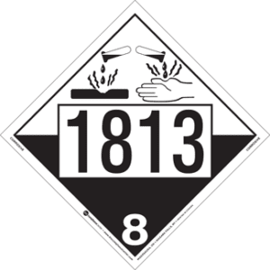 UN 1813, Hazard Class 8 - Corrosives, Rigid Vinyl - ICC Canada