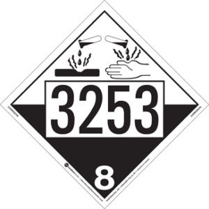 UN 3253, Hazard Class 8 - Corrosives, Rigid Vinyl - ICC Canada