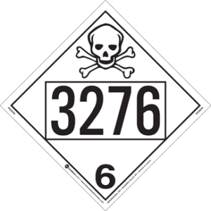 UN 3276, Hazard Class 6 - Poison, Rigid Vinyl - ICC Canada
