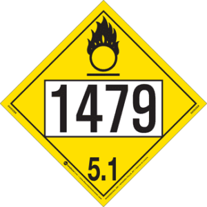 UN 1479, Hazard Class 5 - Oxidizer, Rigid Vinyl - ICC Canada