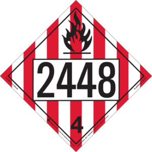 UN 2448, Hazard Class 4 - Flammable Solid, Rigid Vinyl - ICC Canada