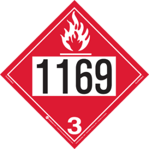 UN 1169, Hazard Class 3 - Flammable Liquid, Tagboard - ICC Canada