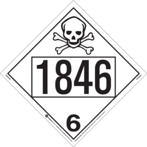 UN 1846, Hazard Class 6 - Poison, Tagboard - ICC Canada
