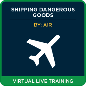 Shipping Dangerous Goods by Air (IATA) - Virtual Live 1 Day Initial/Refresher Training - ICC Canada
