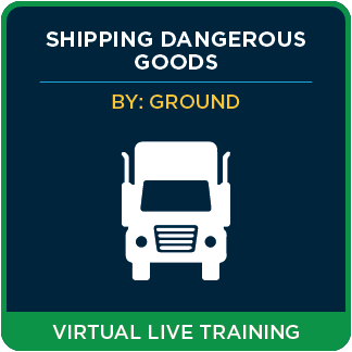 Shipping Dangerous Goods by Ground (TDG) – Virtual Live 1 Day Initial/Refresher Training