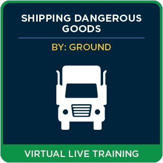 Shipping Dangerous Goods by Ground (TDG) – Virtual Live 1 Day Refresher Training