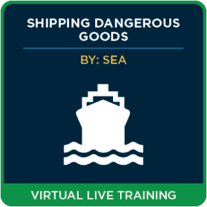 Shipping Dangerous Goods by Sea (IMDG) – Virtual Live 1 Day Initial/Refresher Training - ICC Canada