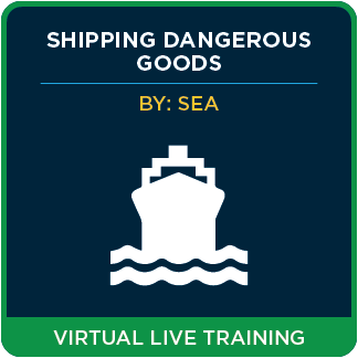 Shipping Dangerous Goods by Sea (IMDG) – Virtual Live 1 Day Initial/Refresher Training - Vancouver, BC
