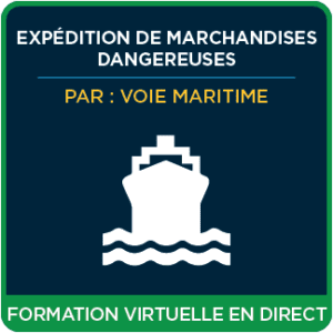 Expédition de marchandises dangereuses par voie maritime (IMDG) - Formation virtuelle en direct de 2 jours (français) - ICC Canada