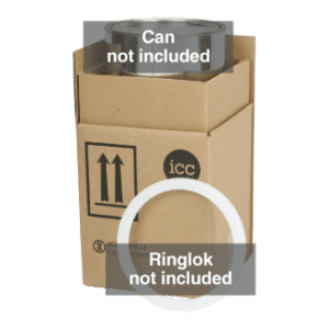 4G UN Gallon Can Shipping Kit - 1 x 1 Gallon (without can & Ringlok) - ICC Canada
