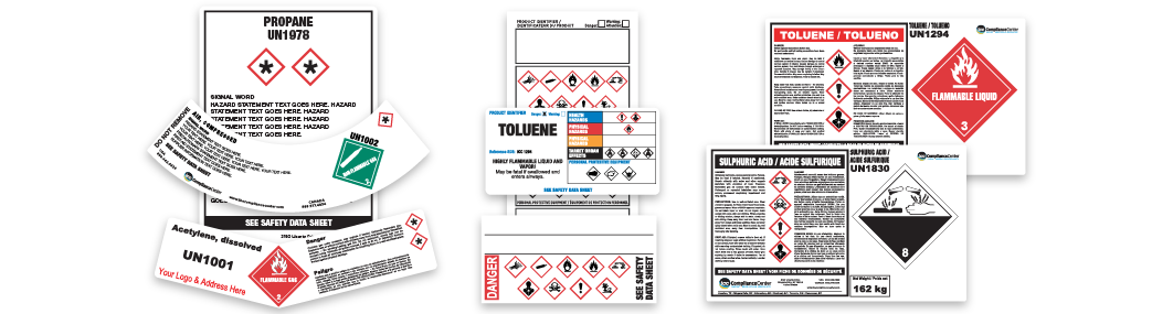 Custom Labels - ICC Compliance Center Inc - Canada