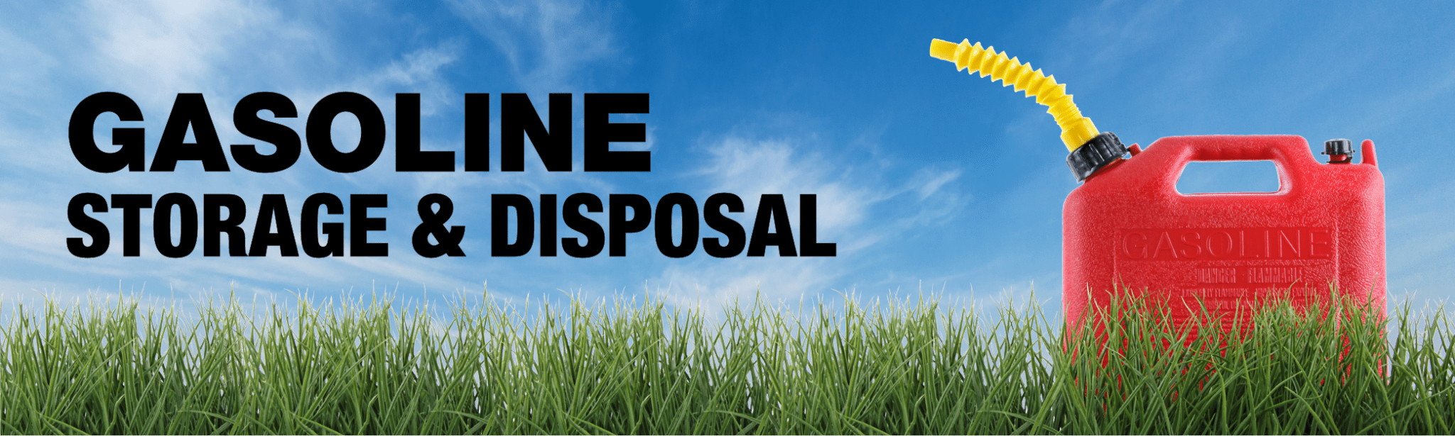 Gasoline Storage and Disposal Help Center ICC
