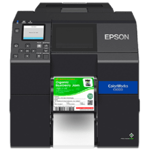 Epson Colorworks CW-C6000P Label Printer with Peel & Present for Matte Media - ICC Canada