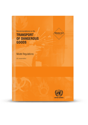 UN Recommendations on the Transport of Dangerous Goods – Model Regulations, 23rd Edition, English - ICC Canada