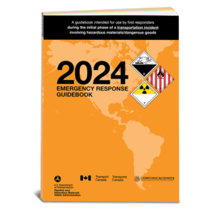 2024 Emergency Response Guidebook (ERG), English, 4″ x 5.5″ - ICC Canada