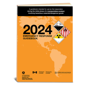 2024 Emergency Response Guidebook (ERG), English, 4″ x 5.5″ - ICC Canada