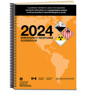 2024 Emergency Response Guide (ERG) Spiral Bound, English, 5.5" x 7.5" - ICC Canada