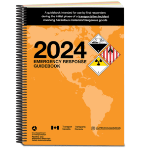 2024 Emergency Response Guide (ERG) Spiral Bound, English, 5.5" x 7.5" - ICC Canada