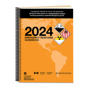 2024 Emergency Response Guide (ERG) Spiral Bound, English, 4" x 6" - ICC Canada