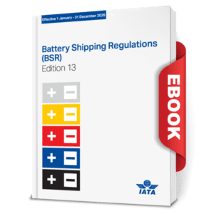 IATA 2026 Battery Shipping Regulations (BSR), 13th Edition, Digital E-Book - ICC Canada IATA 2026 Battery Shipping Regulations (BSR), 13th Edition, Digital E-Book - ICC Canada