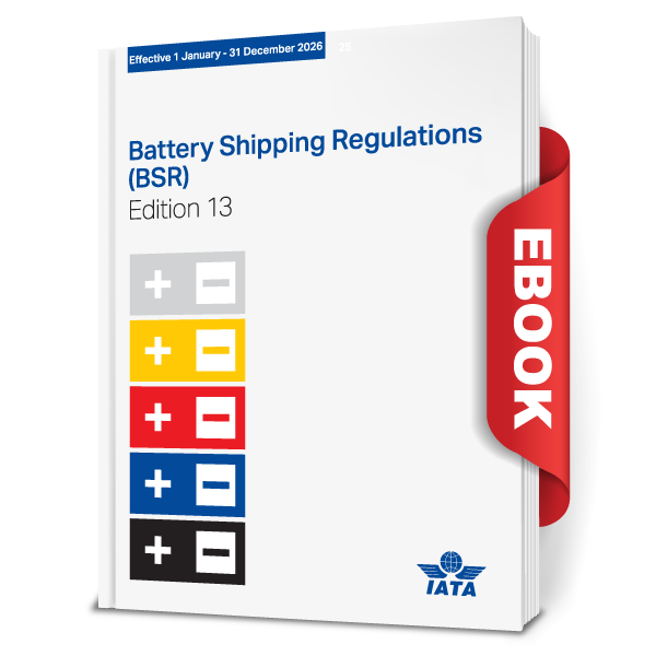 IATA 2026 Battery Shipping Regulations (BSR), 13th Edition, Digital E-Book - ICC Canada IATA 2026 Battery Shipping Regulations (BSR), 13th Edition, Digital E-Book - ICC Canada
