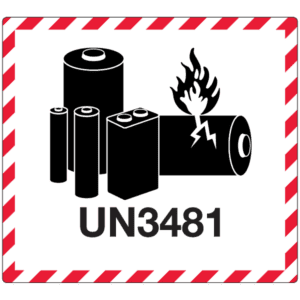 UN 3090 Lithium Battery Mark, 100x100mm, Gloss Paper Label, 500/roll - ICC Canada UN 3090 Lithium Battery Mark, 100x100mm, Gloss Paper Label, 500/roll - ICC Canada