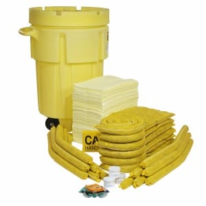 UN Specified Yellow HazMat Spill Kit (with wheels) - 95 Gallon - ICC Canada