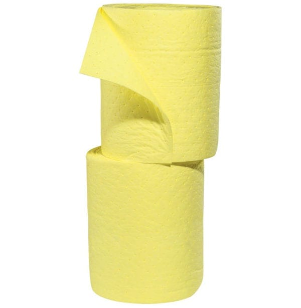 Yellow HazMat SonicBonded Split Rolls, 2/Pack 150′ x 15″ - ICC Canada