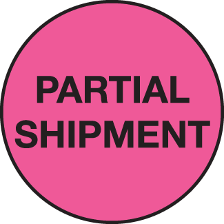Partial Shipment, 2" Round, Fluorescent Paper, 500/Roll - ICC Canada