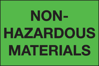 Non-Hazardous Materials, 6" x 4", Fluorescent Paper, 500/Roll - ICC Canada